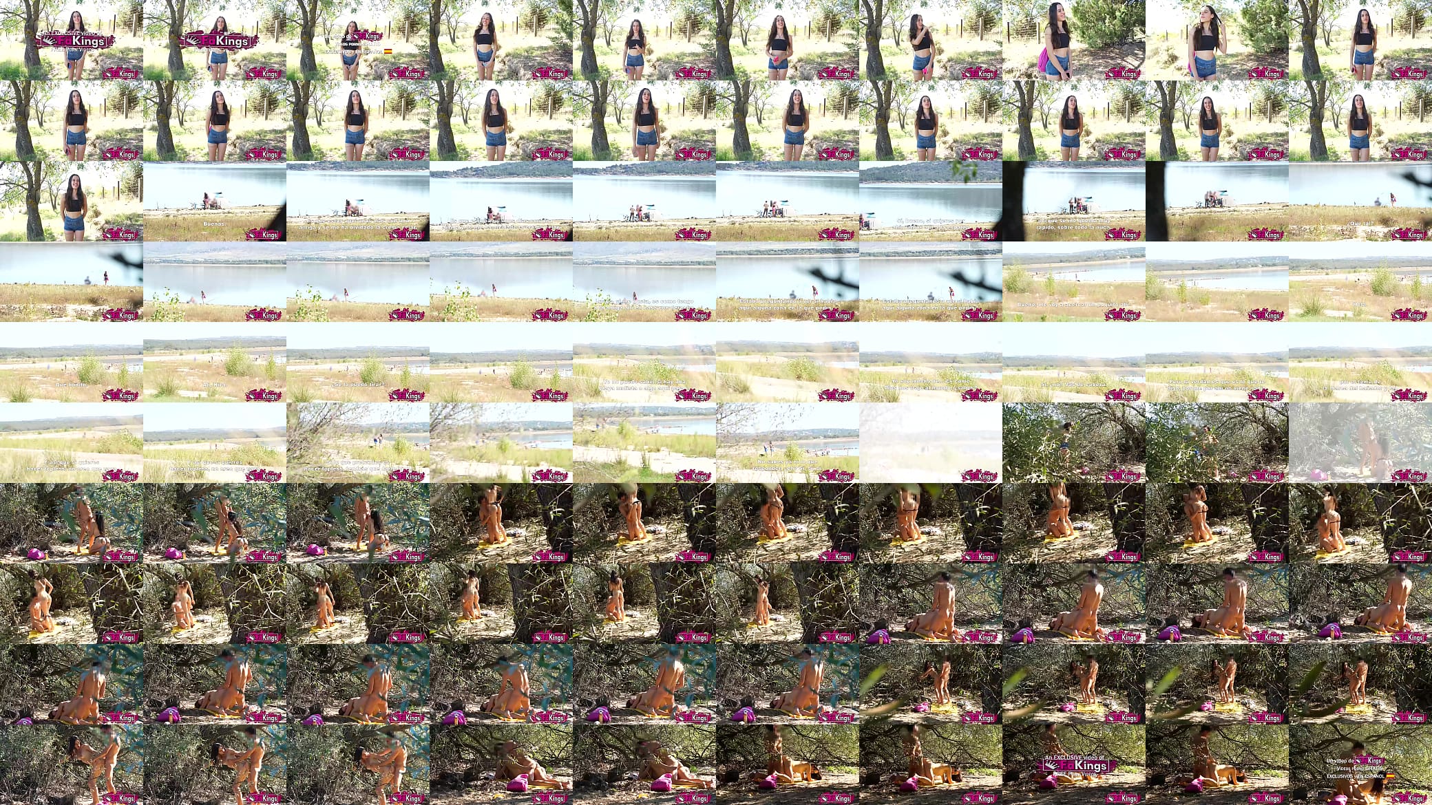Briseida makes a little outdoor rookie hunt. Will you be in luck to fuck her? 预览图