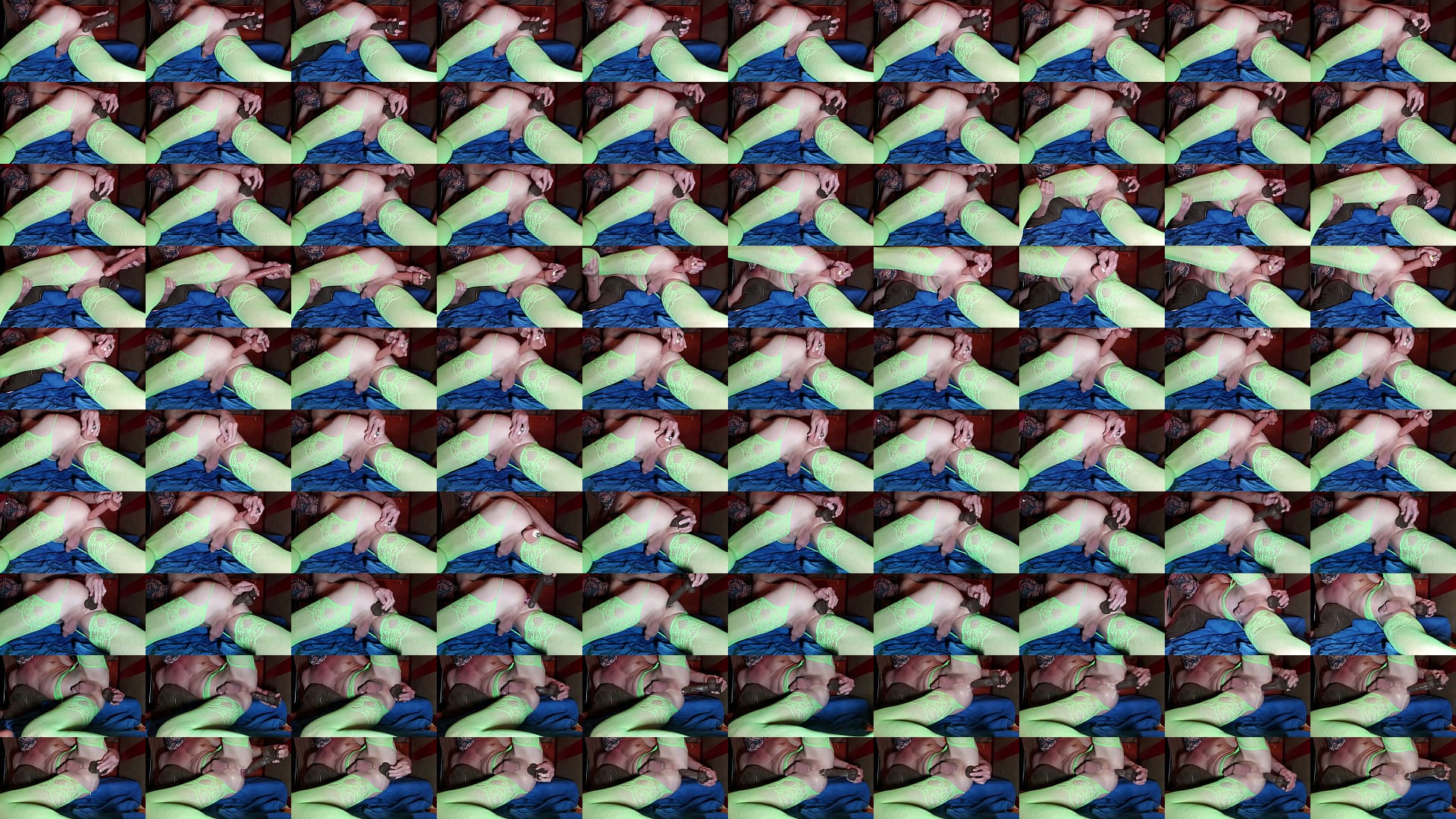 Horny twink stuffs his ass with multiple dildos and has intense anal pleasure 预览图