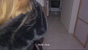 Girl hooks up with a stranger on the train