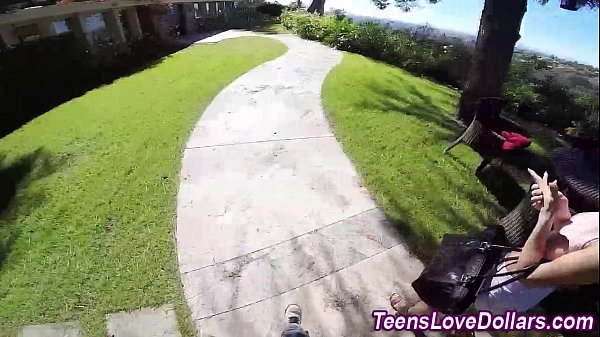 Fucked teen booty jizzed