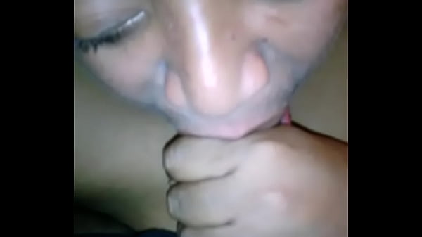 Ebony teen sucks my big black dick