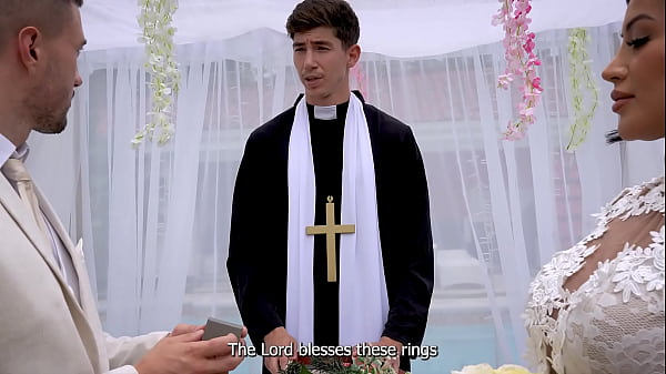 CHEATING WIFE SLEEPS WITH PRIEST ON HER WEDDING DAY - MARIANA MARTIX