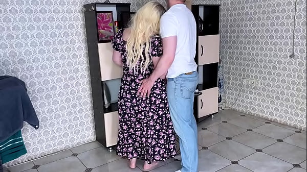 stepmom beautiful ass impaled on stepson's dick