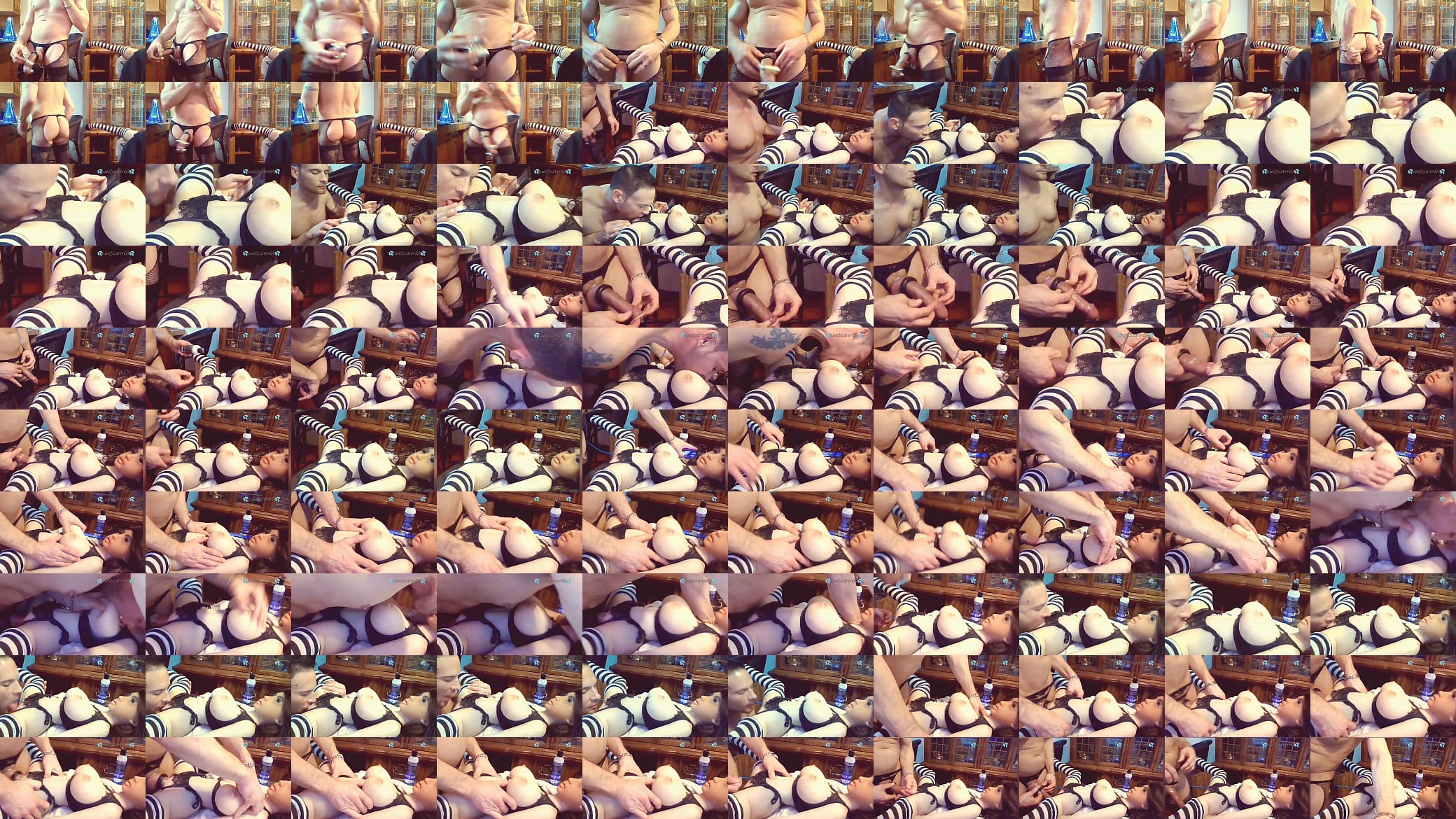 Fucking my big tit perfect pussy TPE sex doll to fill up as many condoms with my cum for my new ejaculating dildo for a kinky af &#039;virtual sucking my own cock and luving the cum running all the way down my throat&#039; video I&#039;m going to make LOA 预览图