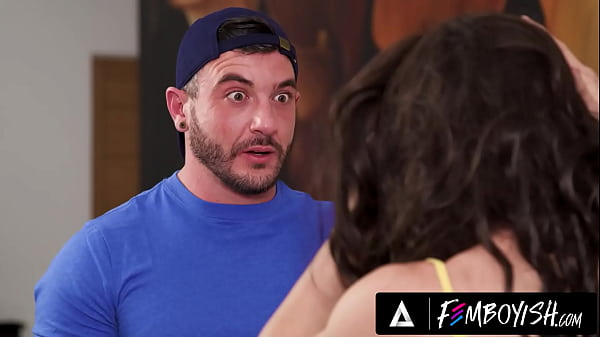 Download Video - FEMBOYISH - Horny Femboy Asher Day Tricks Straight Buddy Ian Holms Into Cheating His Girlfriend