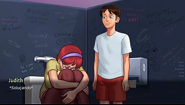 Summertime saga, come&ccedil;ando a brincadeira.