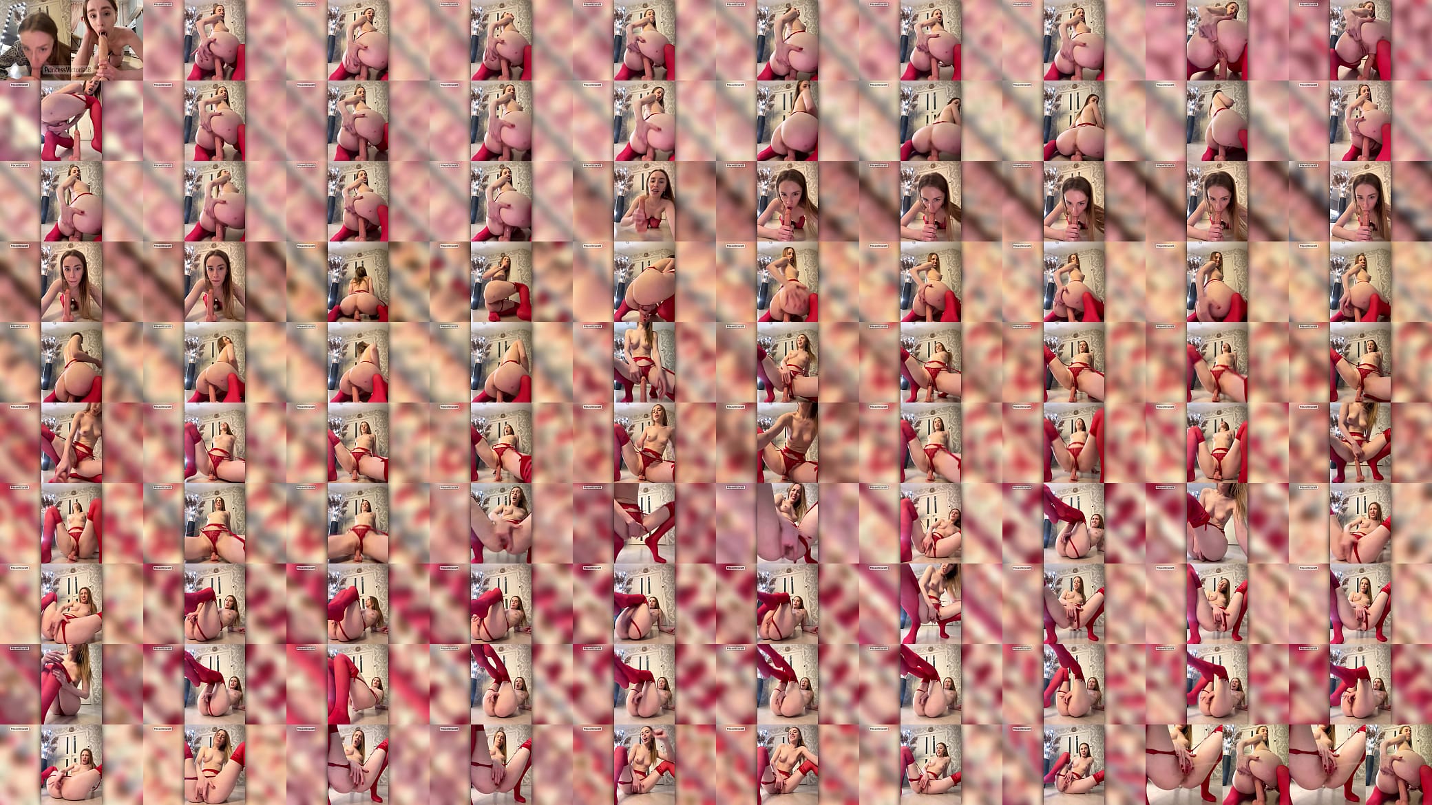 After a blowjob and double penetration in anal and pussy, I really came and squirted! 预览图