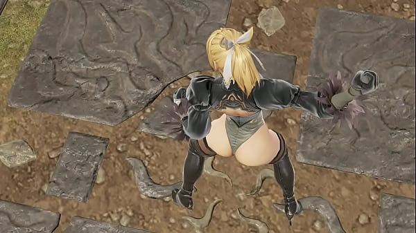 Cassandra appreciation poses 2B costume - Soul Calibur 6 (Fast Edition)