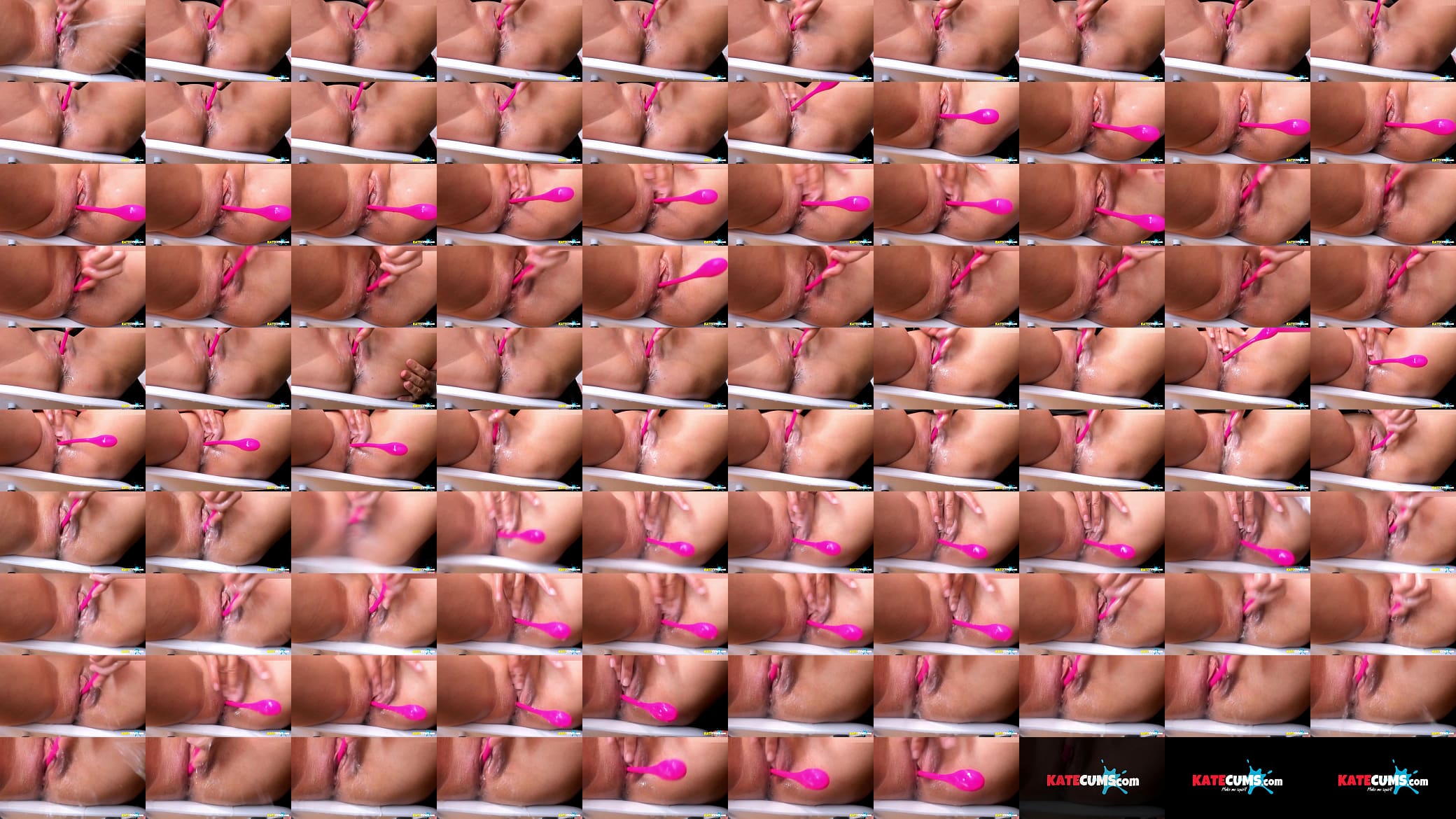 Toying My Pussy and Squirting Under My Desk 预览图