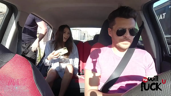 BABY NICOLS FUCKING AND SQUIRTING WITH A FRIEND ON AN UBER!