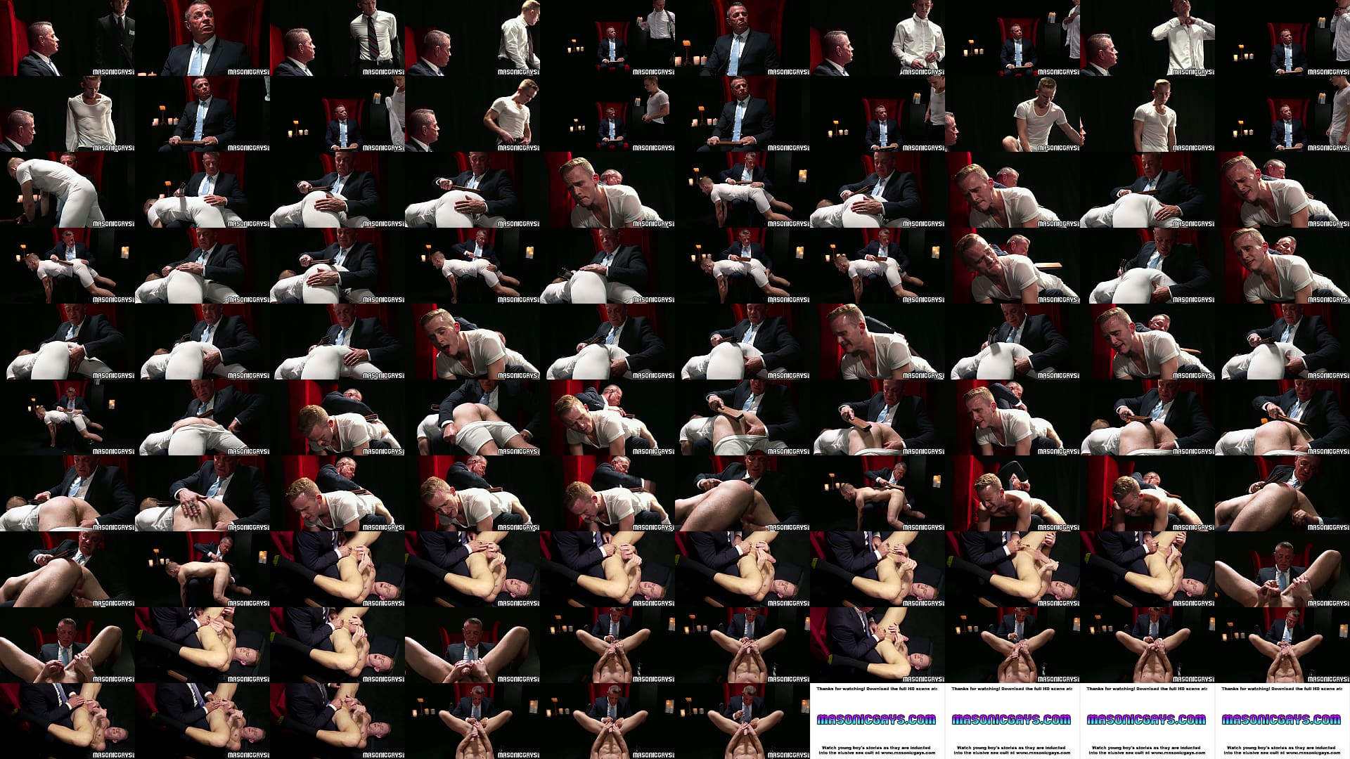 Disciplinary action with OTK spanking! Dylan Tides over the knee spanked by sadomasochistic old man Tyler Saint who gains pleasure from inflicting pain! 预览图