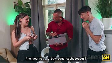 DADDY4K. The Real StepDaddy's Dick better than her Nerdy Boyfriend's