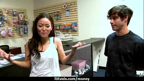 Amateur girl likes to suck cock for cash 15