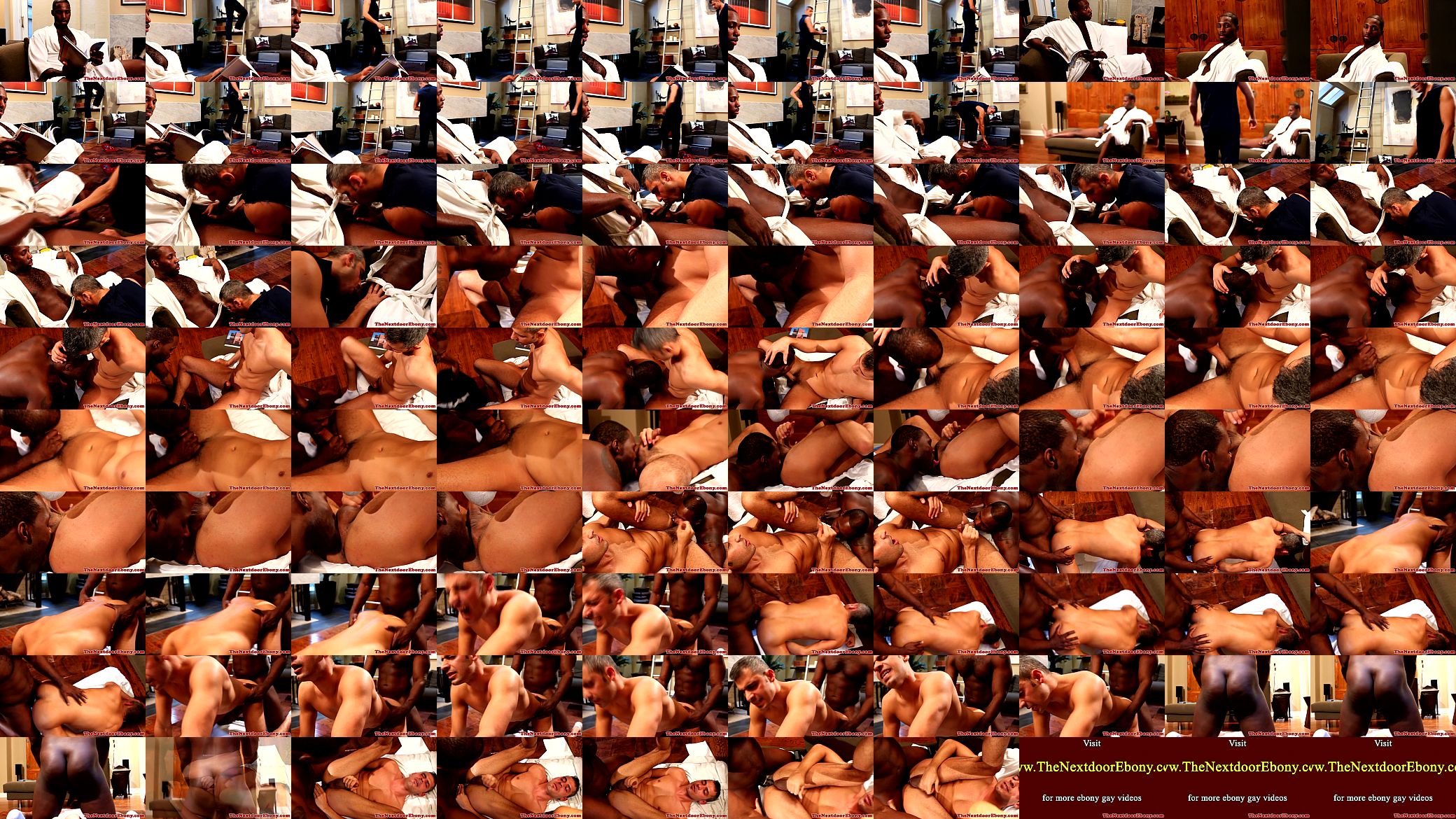 Gayblack jock plowing tight white ass 预览图