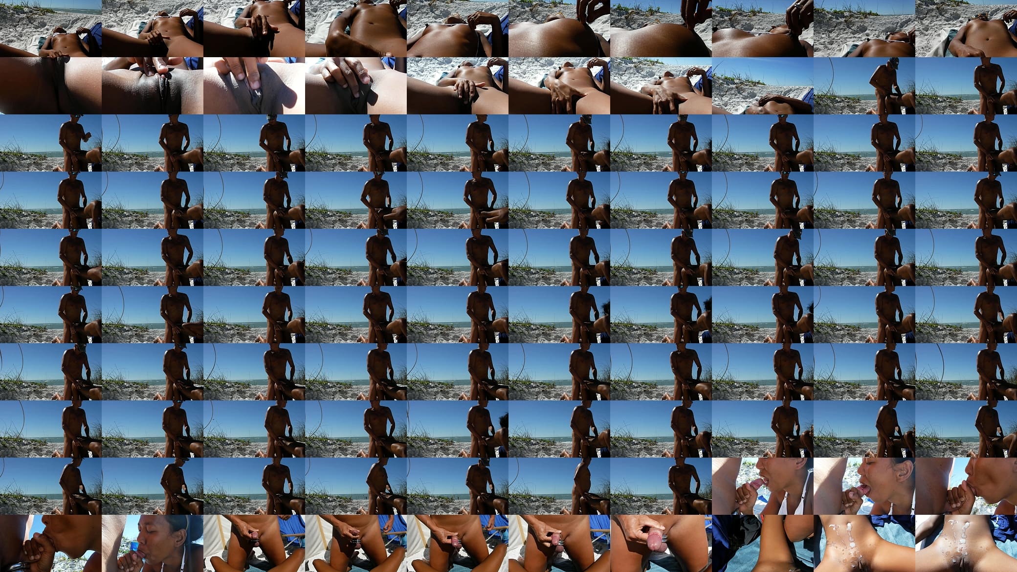 Voyeur beach fuck with big cumming. 预览图