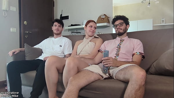 I cheated my boyfriend with his friend, passionate sex in our bedroom