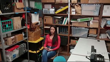 Caught Shoplifting I Cried While the Guard Fucked Me