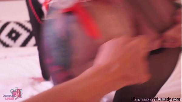 Had to rip her pantyhose to fuck her hard in the ass Virtual Lady