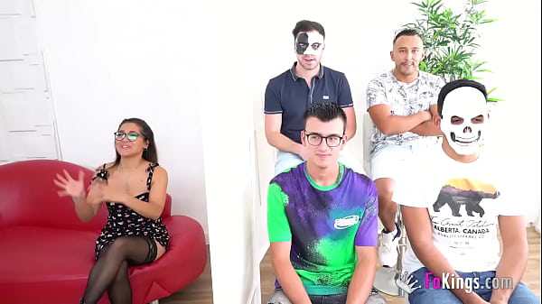 A DAY AT FAKINGS: Beth has her porn debut with several dudes!