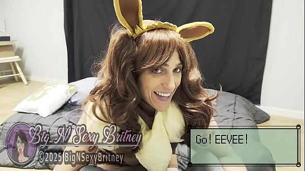 Southern Belle BJ Queen - Big N Sexy Britney Plays Eevee for Pokemon Day! - Sexy Cosplay Blowjob, Deepthroat, Facefuck, and Facial! - Full-Length HD Video