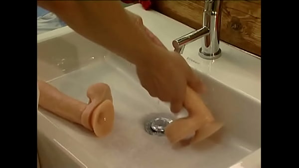 Czech twink with self dildo games and masturbation in the shower