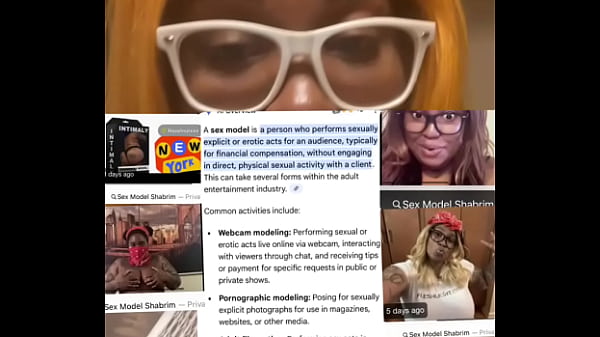 Sex Model Shabrim With A Message!