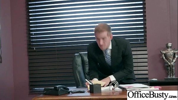 (Lauren Phillips & Lena Paul) Sexy Big Tits Office Girl Love Hard Sex clip-21