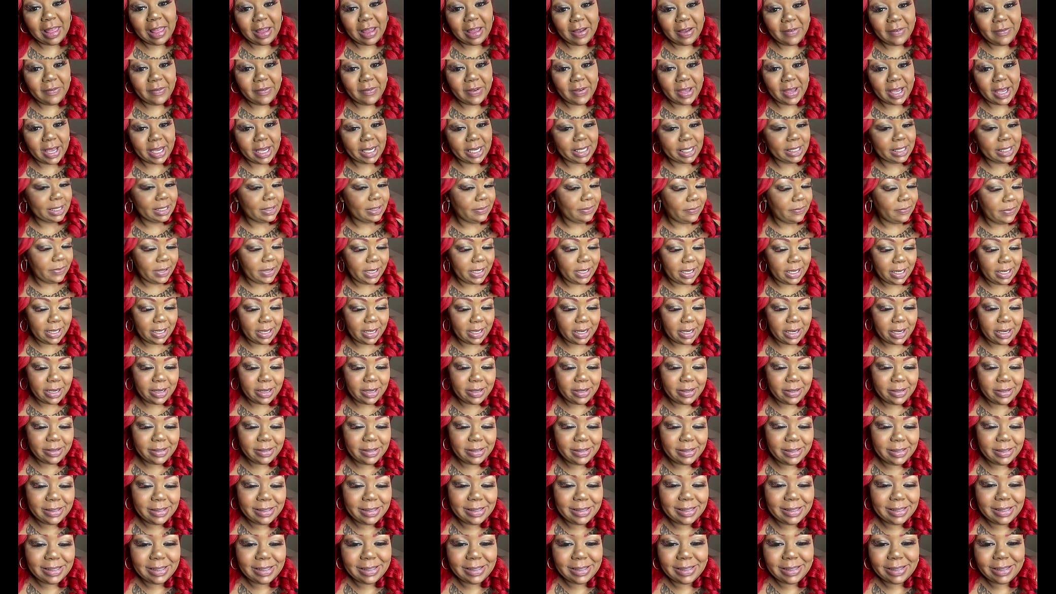 Verification video MUA sexy ebony BBW 预览图