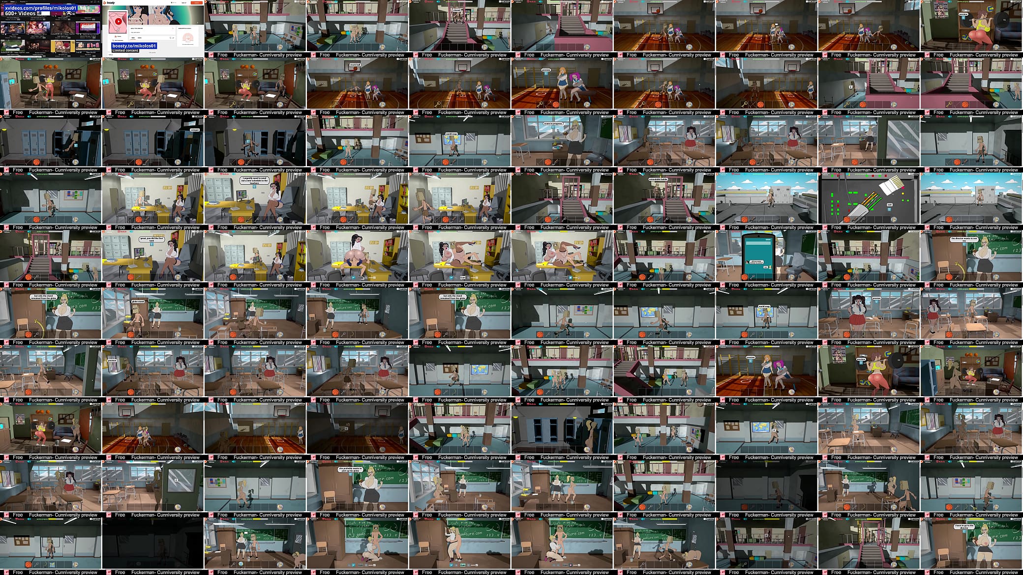Fuckerman-Cunniversity preview 预览图