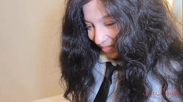 Horny Teen GF gets Carried Away with BF after School