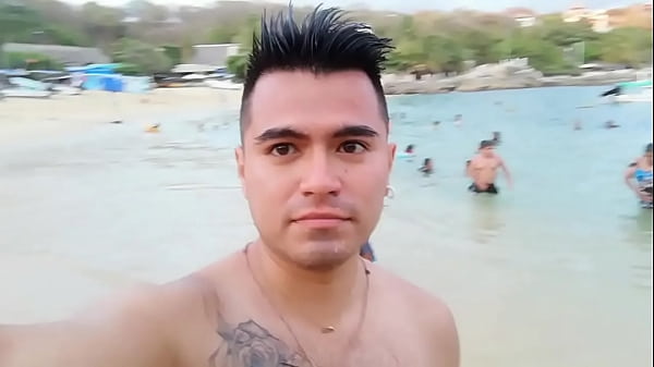 Download Video - Me vine espont&aacute;neamente a chorros tomando unas ricas vacaciones en Puerto Escondido Oaxaca
