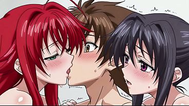 R&iacute;as, Akeno,and Issel (FFM) HxH (AI)