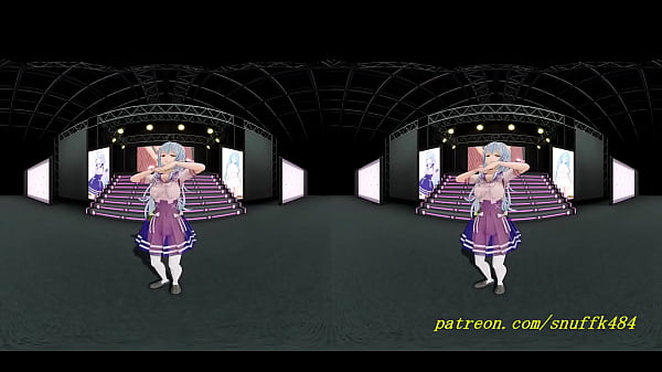 vr180 mmd Lamy dance 3d hololive 3 min