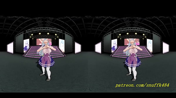 Vr180 mmd Lamy dance 3d hololive
