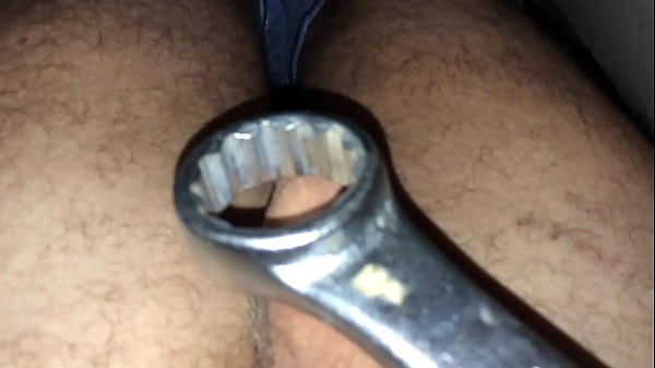 Download Video - Fucking a bigger spanner with lube