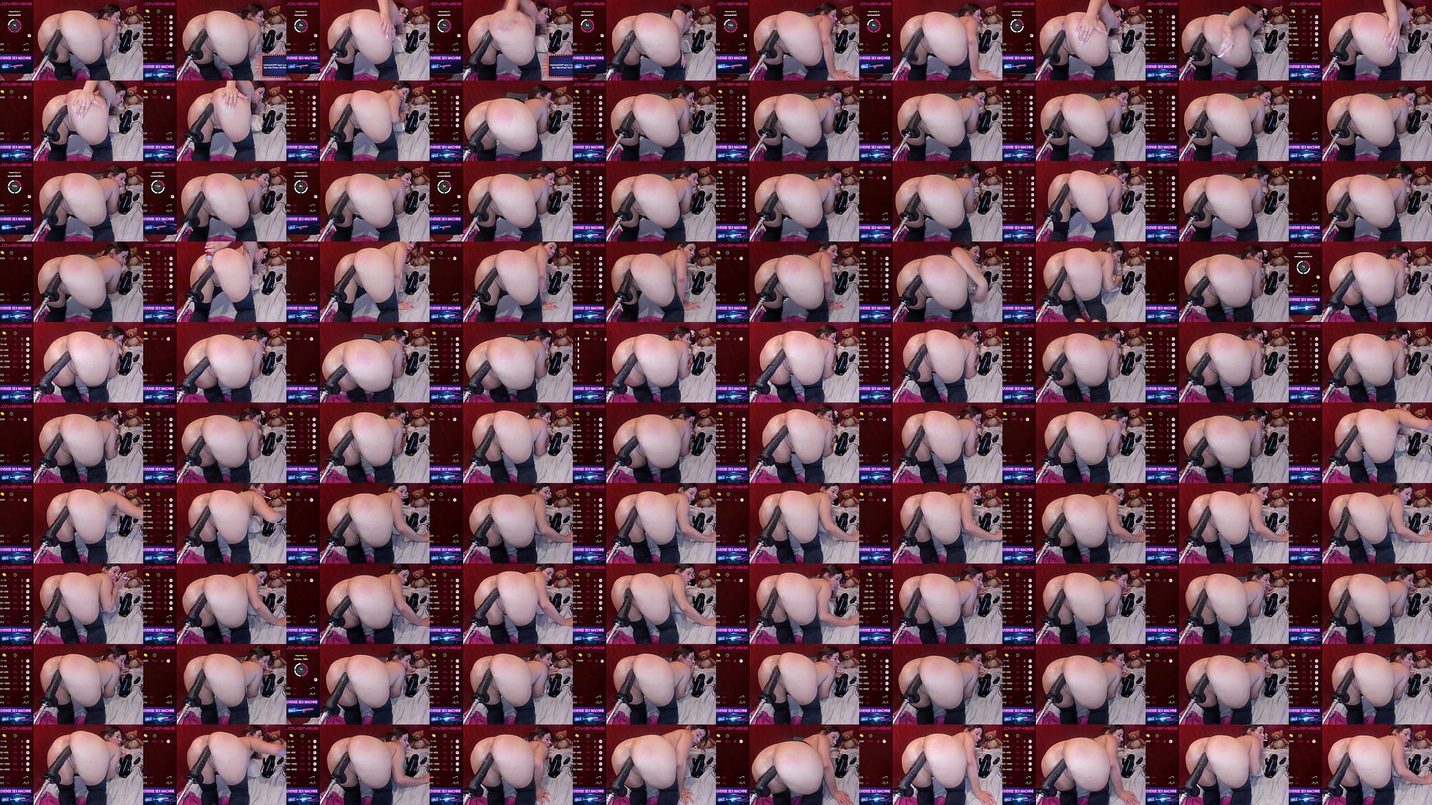 CAMGIRL IS CREAMING TO MUCH WHILE USING 12INCH BLACK COCK IN HER TIGHT VAGINA 预览图