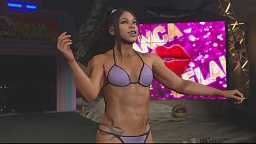 WWE 2k26 Bianca Belair Bikini Entrance