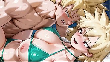 Goku - SSJ (DB) x Mitsuki (MHA) AI