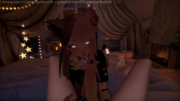 [Rough Blowjob] Submissive girl gets deep throated in VR