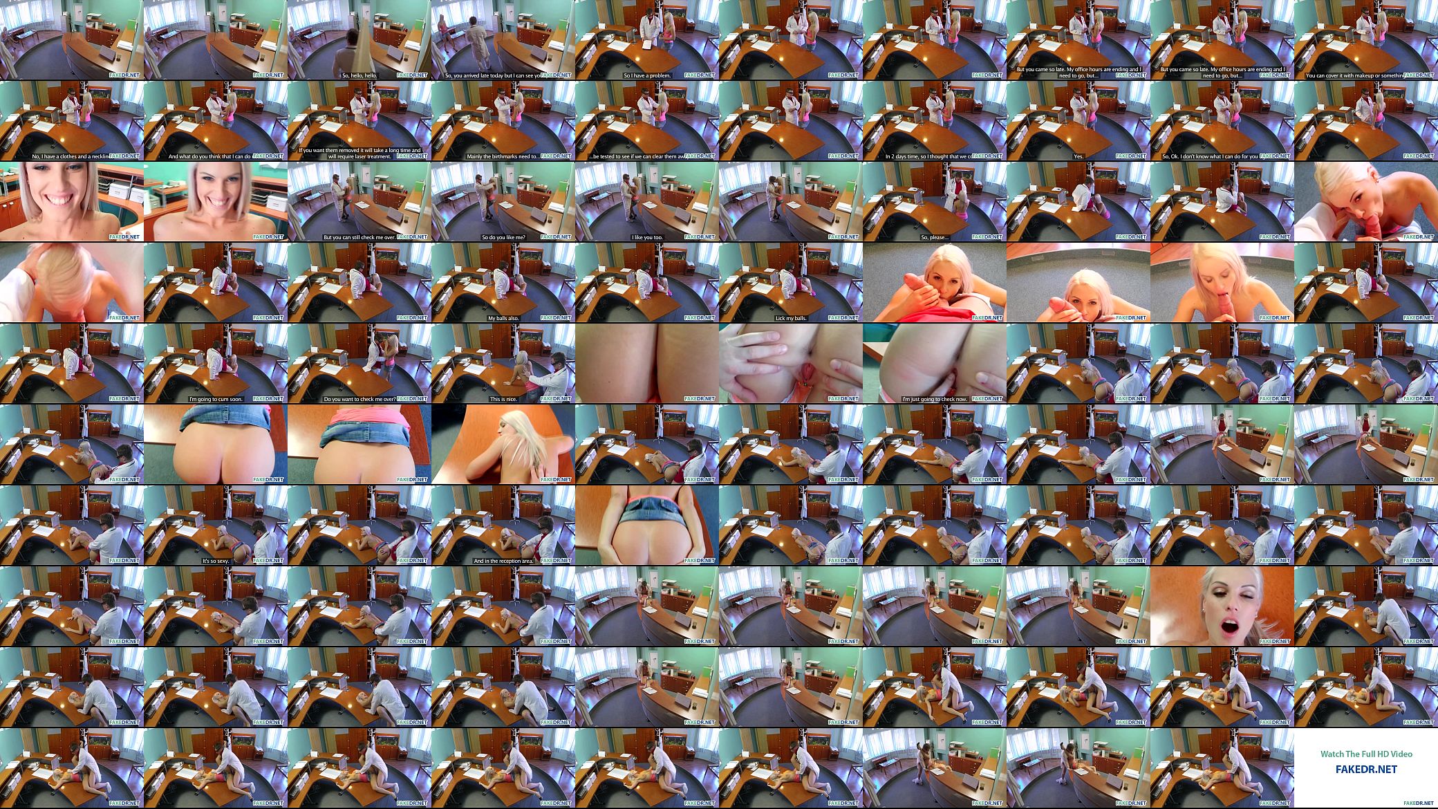 Birthmark examination on a hot blonde with penis 预览图