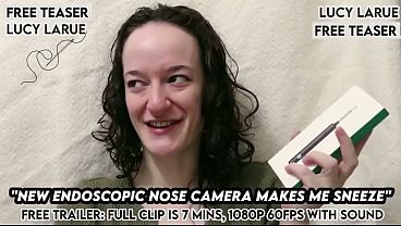 “New Endoscopic Nose Camera Makes Me Sneeze”