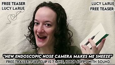 “New Endoscopic Nose Camera Makes Me Sneeze”