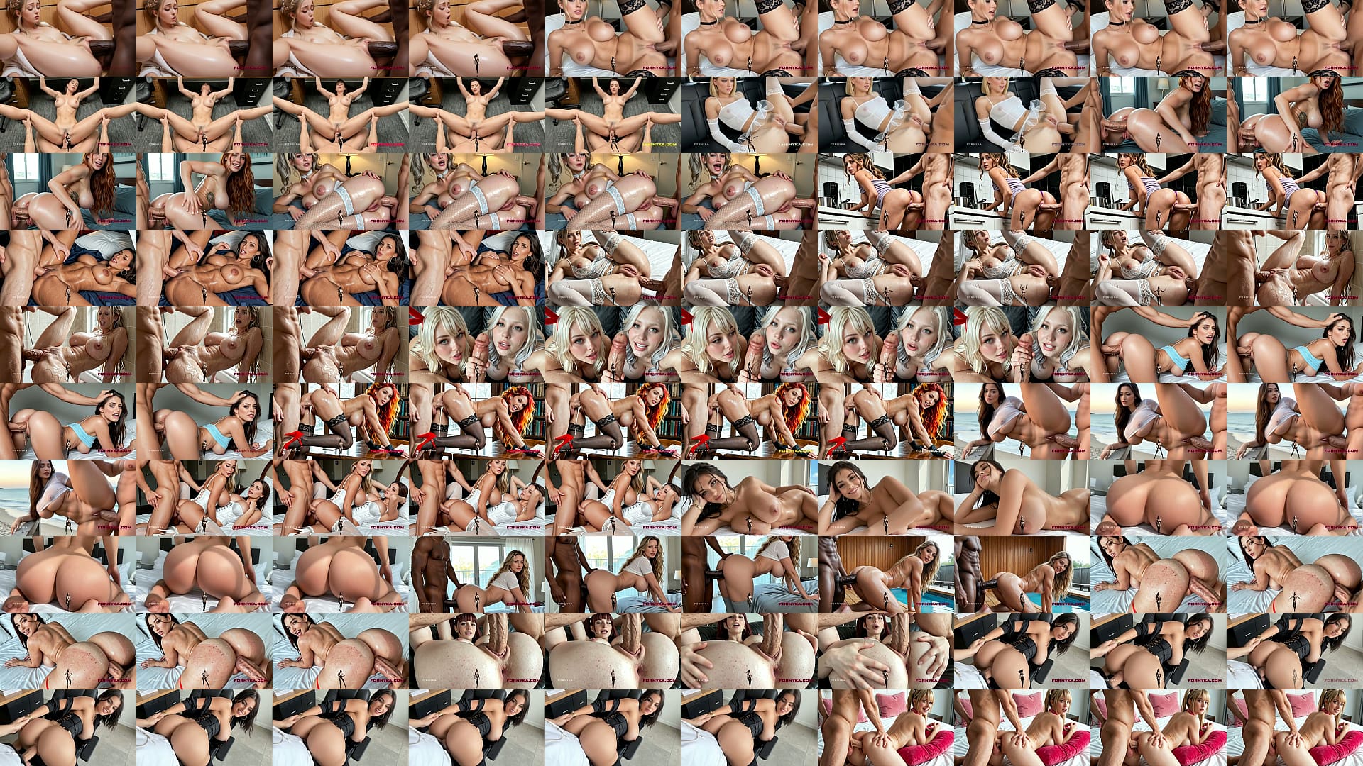 Hardcore XXX Girls Big Tits AI Generated 预览图