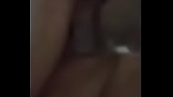 wife with glass dildo