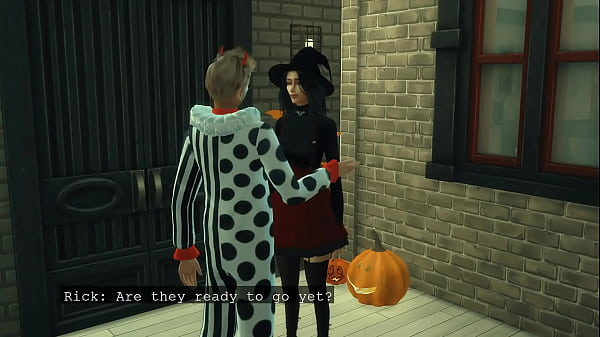 Sims 4. Wicked Halloween. Part 1 - Rejuvenation sperm