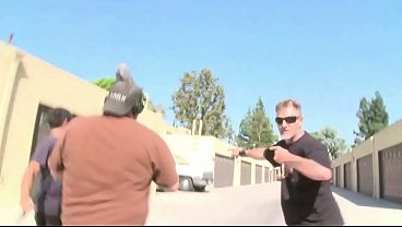 Big natural Tits crazy Goth Girl with Bushy Pussy seduce the older ugly Guy next door with long cock to Cheating Fuck