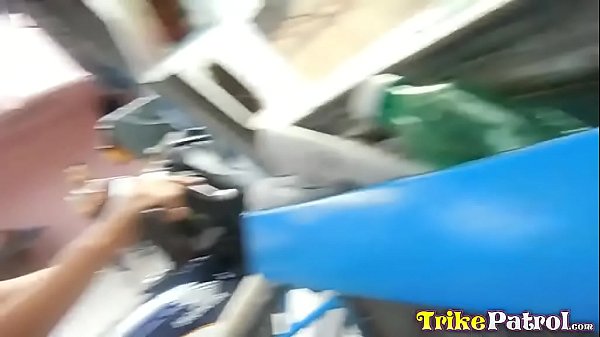 Trike Patrol - 20yo Filipina gets her furry pussy stuffed