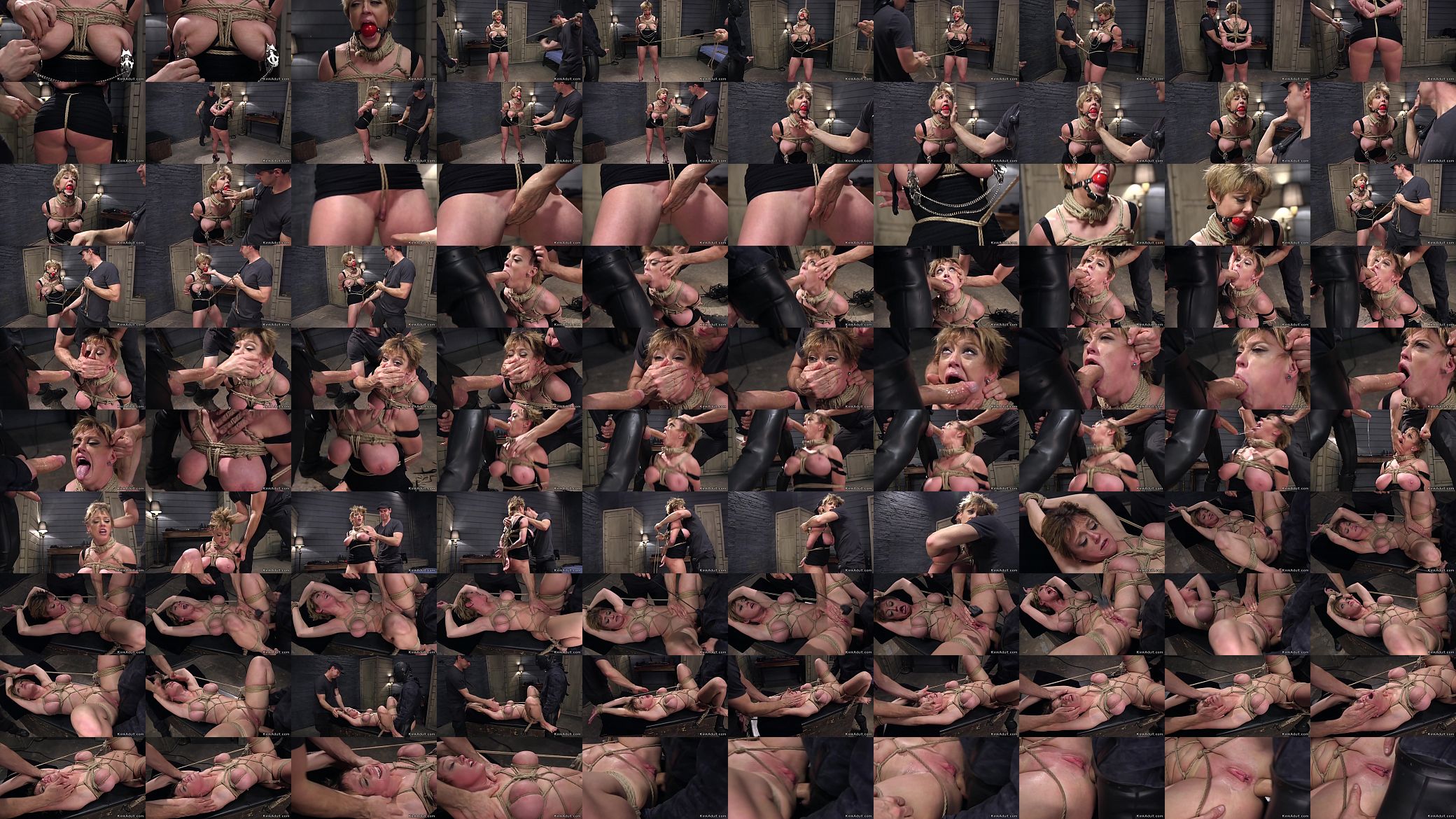 Huge tits Milf anal gangbang bdsm 预览图
