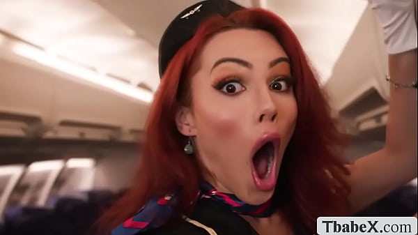 Horny ass passenger and his dude threesome in p...