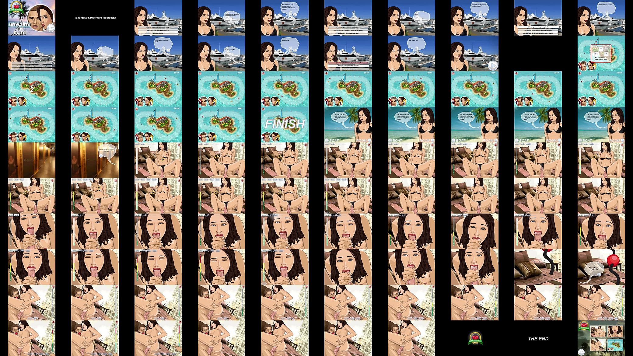 Angelina and Brad 预览图